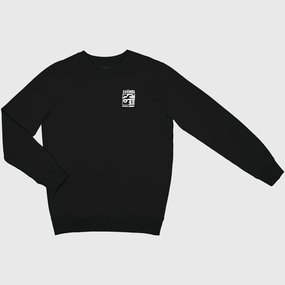 SOORUZ Sweat round Bio AZUL organic cotton חולצה ארוכה סווצ'רט ללא כובע מכותנה אורגנית