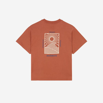SOORUZ POSTCARD Organic T-shirt Loose Women חולצה מכותנה אורגנית לנשים