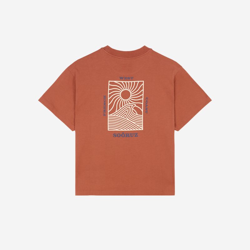 SOORUZ POSTCARD Organic T-shirt Loose Women חולצה מכותנה אורגנית לנשים
