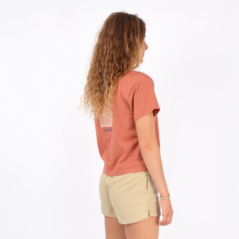 SOORUZ POSTCARD Organic T-shirt Loose Women חולצה מכותנה אורגנית לנשים