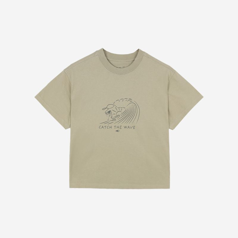SOORUZ ROPE Organic T-shirt Loose Women חולצה מכותנה אורגנית לנשים