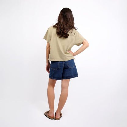 SOORUZ ROPE Organic T-shirt Loose Women חולצה מכותנה אורגנית לנשים