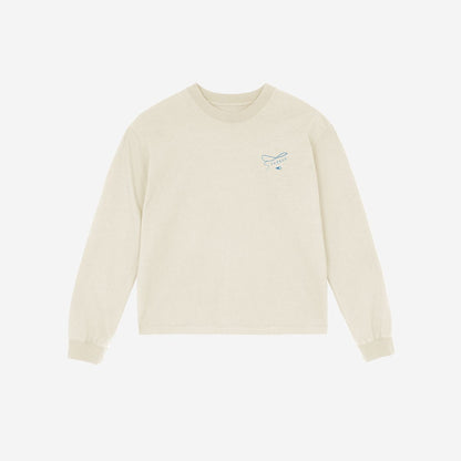 SOORUZ CATCH IT Organic T-shirt LS Women חולצה ארוכה לנשים מכותנה אורגנית