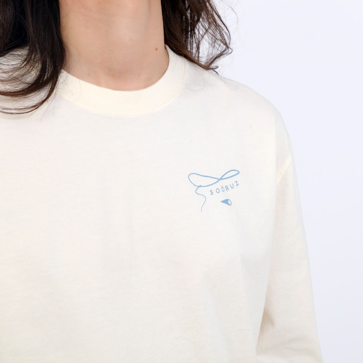 SOORUZ CATCH IT Organic T-shirt LS Women חולצה ארוכה לנשים מכותנה אורגנית
