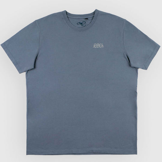 SOORUZ T-shirt SS Bio ECLIPSE organic cotton men חולצה קצרה מכותנה אורגני בצבע כחול