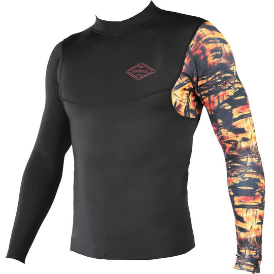 SOORUZ Top Men 1/1 LS Fighter חולצת גלישה ארוכה בעובי 1/1 מ"מ לגברים