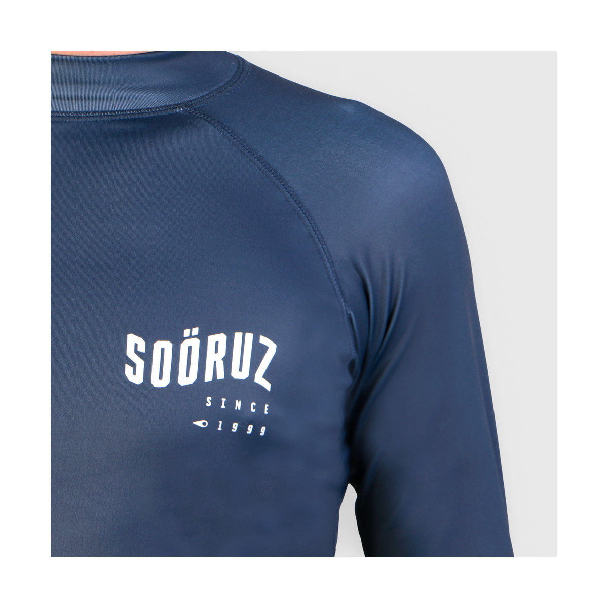 SOORUZ Rashguard LS Nice 2023 חולצת לייקרה לגברים שרוול ארוך בצבע נייבי