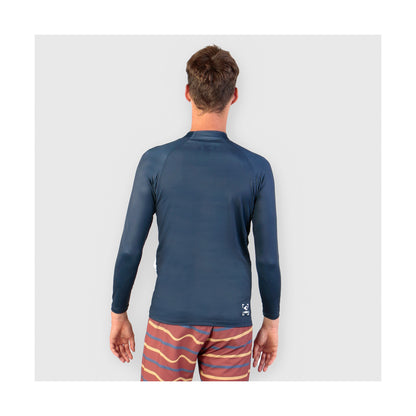 SOORUZ Rashguard LS Nice 2023 חולצת לייקרה לגברים שרוול ארוך בצבע נייבי