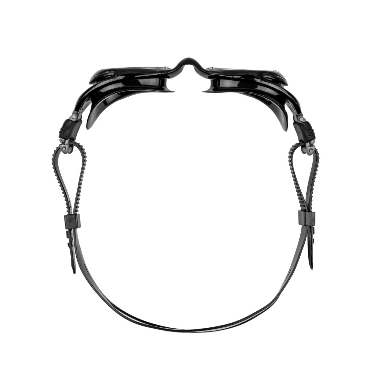 ZOGGS Vision Optical Corrective Goggle משקפת שחייה בצבע שחור עם עדשות אופטיות שקופה