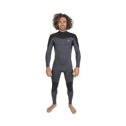 SOORUZ 4/3 FLY+ Back Zip Men חליפת גלישה לגברים בעובי 4/3 מ"מ עם רוכסן אחורי