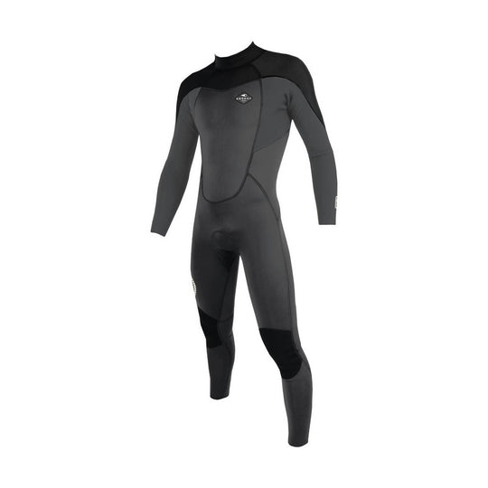 SOORUZ 4/3 FLY+ Back Zip Men חליפת גלישה לגברים בעובי 4/3 מ"מ עם רוכסן אחורי