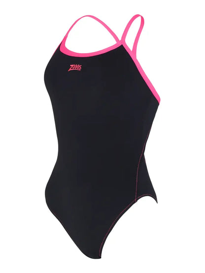 ZOGGS Womens Blaze Skyback One Piece Swimsuit בגד ים שלם לנשים