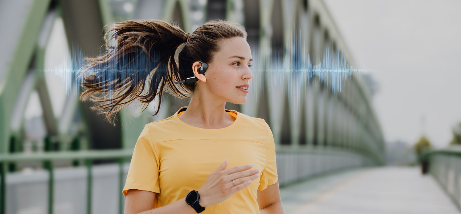 SOUNDPEATS RunFree Lite אוזניות אלחוטיות בטכנולוגיית הולכת אויר פתוחה