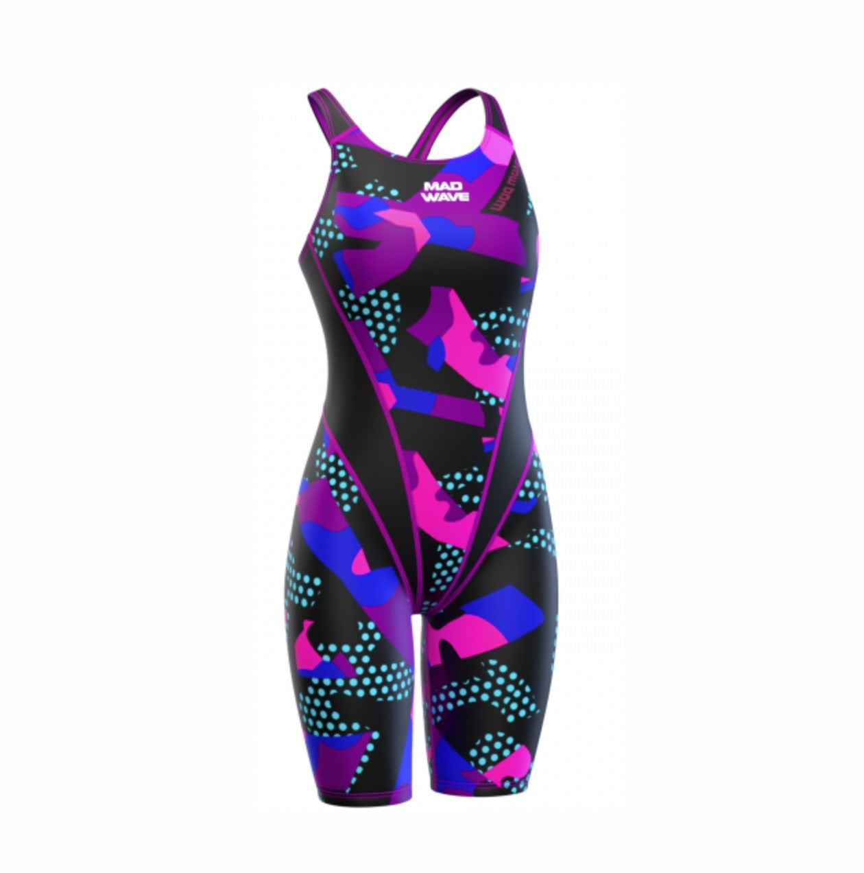 MAD WAVE Women Swimsuit antichlor Kneeskin בגד ים שלם לנשים