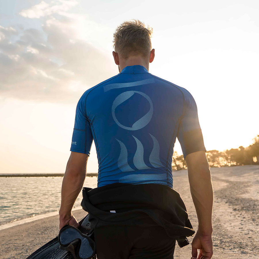 FOURTH ELEMENT Men’s Short Sleeve Hydroskin חולצת לייקרה קצרה לגברים