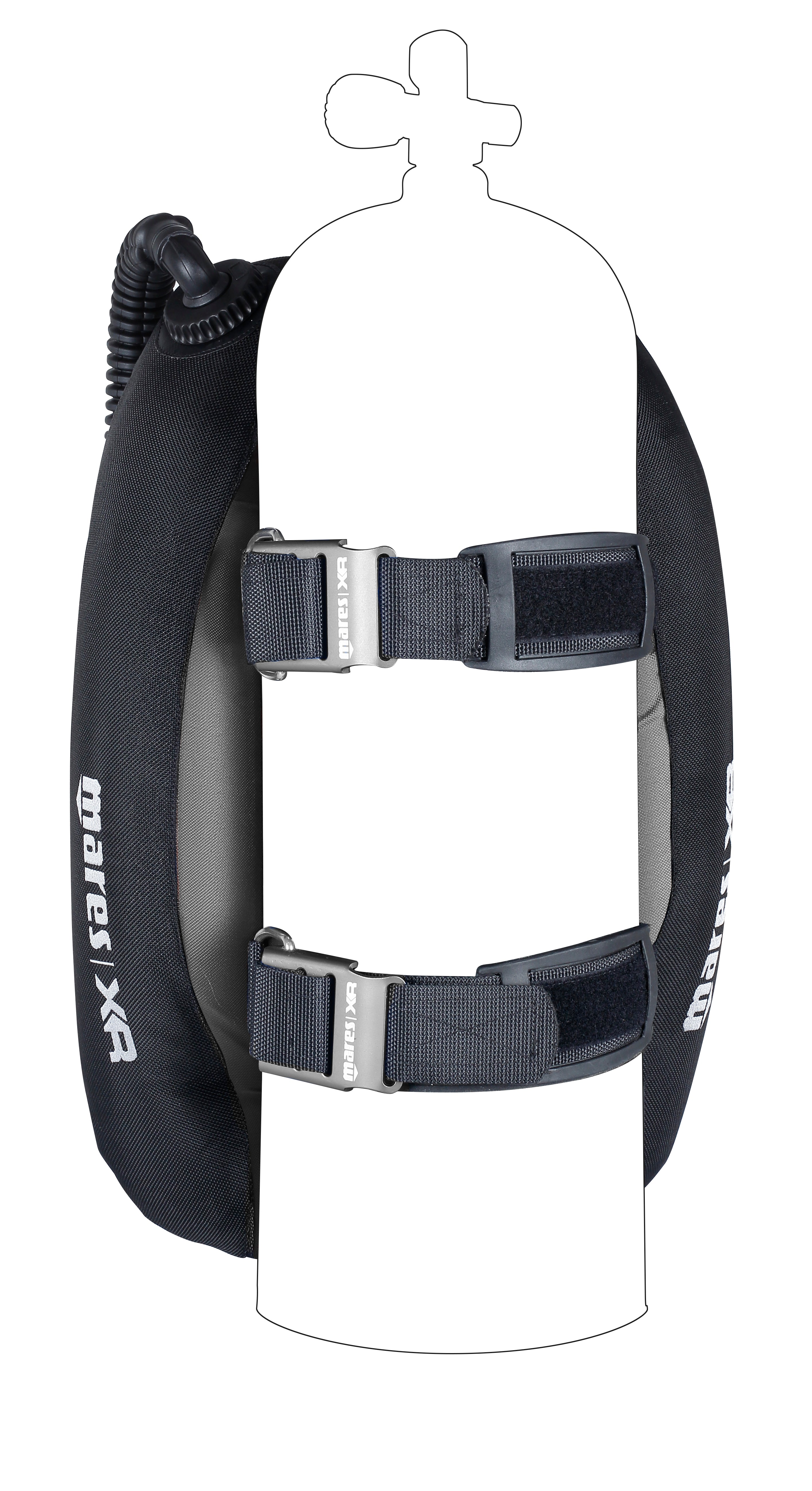 מאזן צלילה טכנית  Mares XR SILVER KNIGHT - דוגית