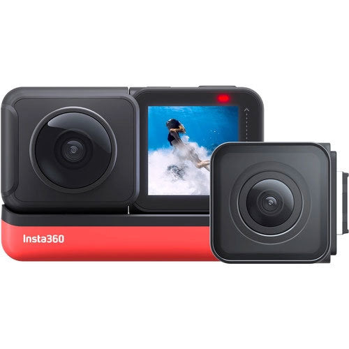 Insta360 ONE R twin מצלמת אקסטרים 360 מעלות 4K