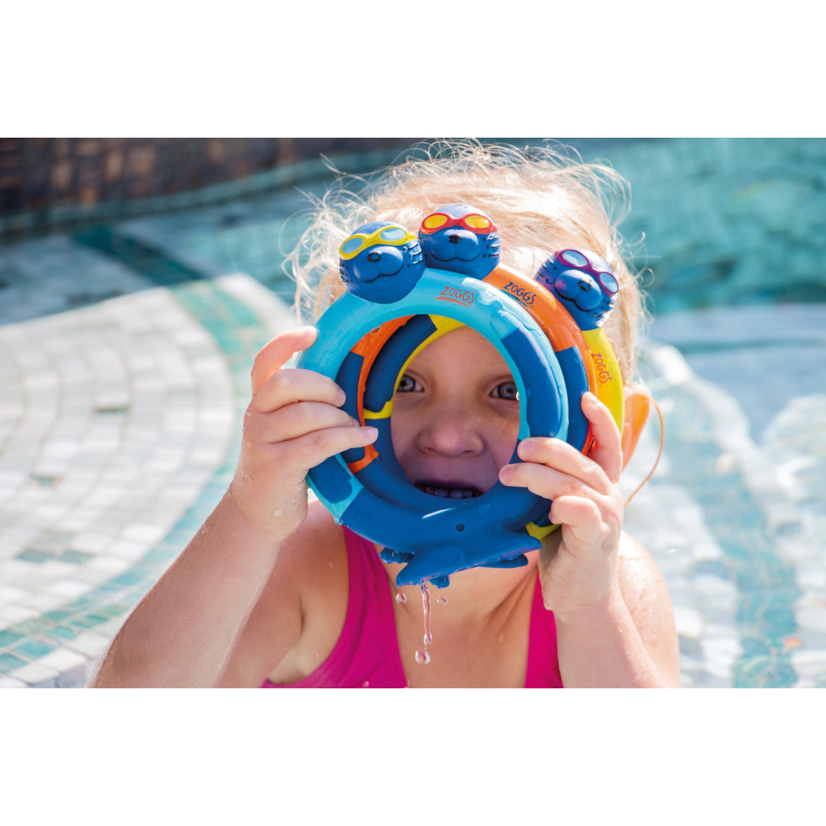 ZOGGS Zoggy Dive Rings משחק בריכה - דוגית