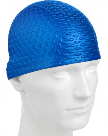 כובע שחיה - Mad Wave Silicone Cap Bubble - דוגית