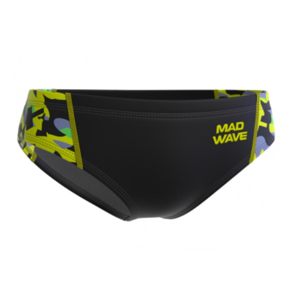 בגד ים Mad Wave Swimsuit Man Rush N2 black - דוגית