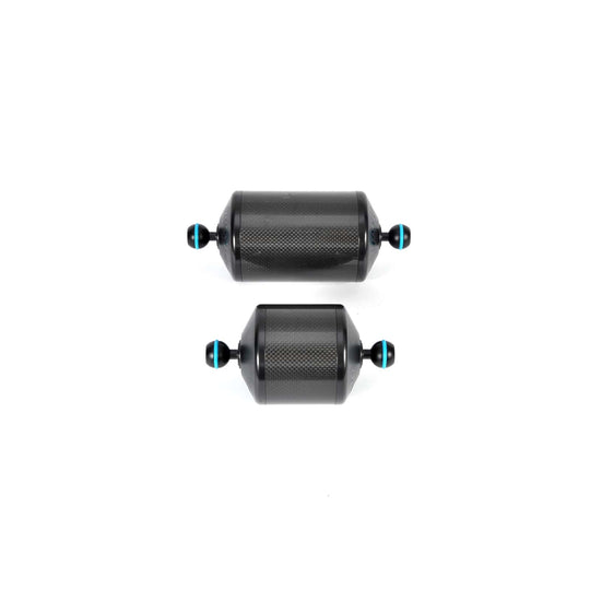 זרוע צפה מקרבון עם חיבור כדורי כפול קוטר 90 מ"מ Nauticam