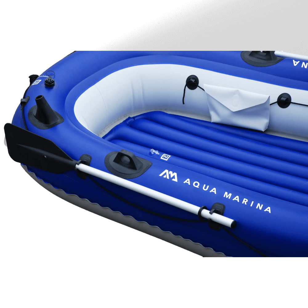 סירת פנאי ודייג תיק + 2 משוטים WILDRIVER AQUA MARINA - דוגית