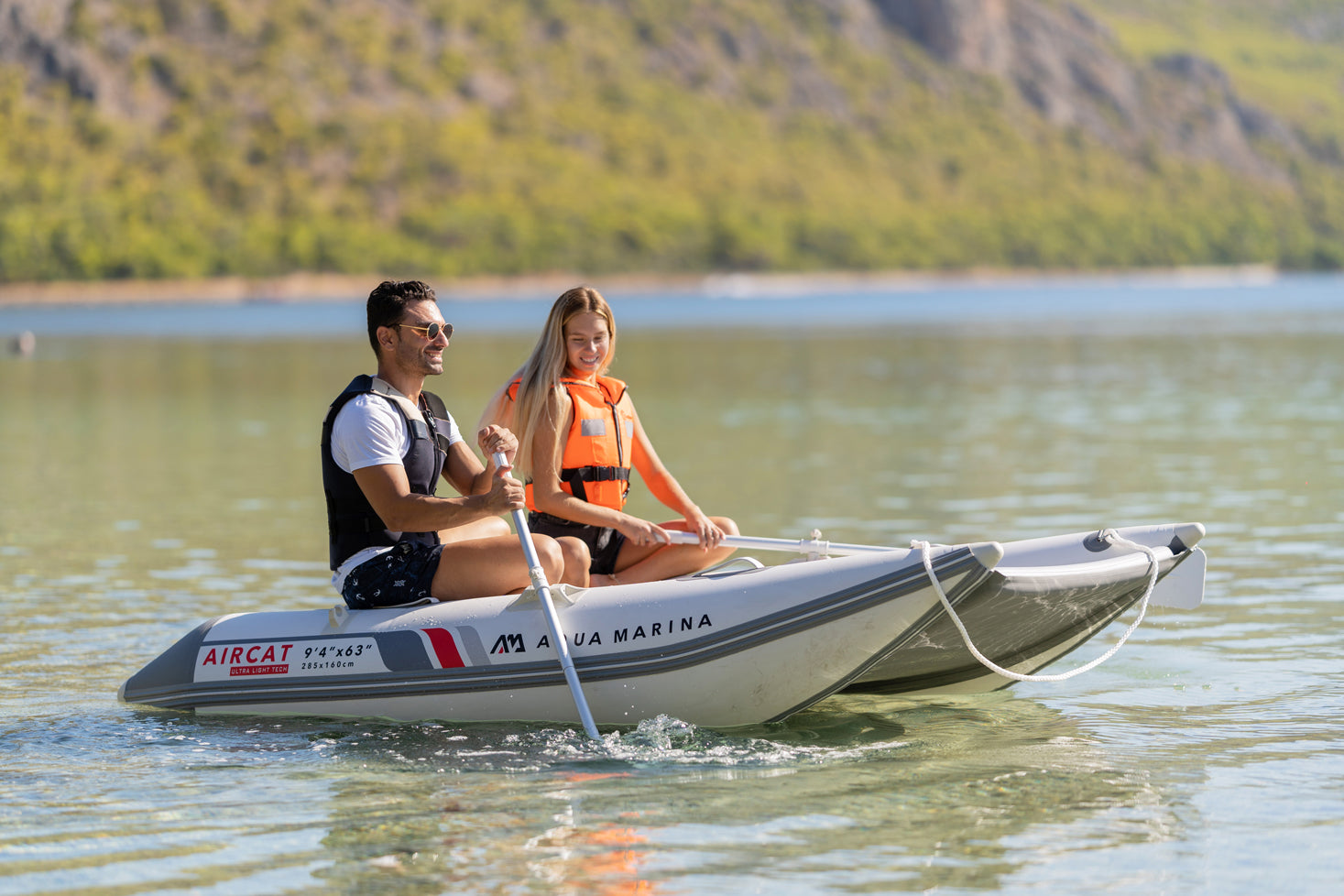 AQUA MARINA BT-AC335 AIRCAT 3.35M סירת קטמרן מתנפחת