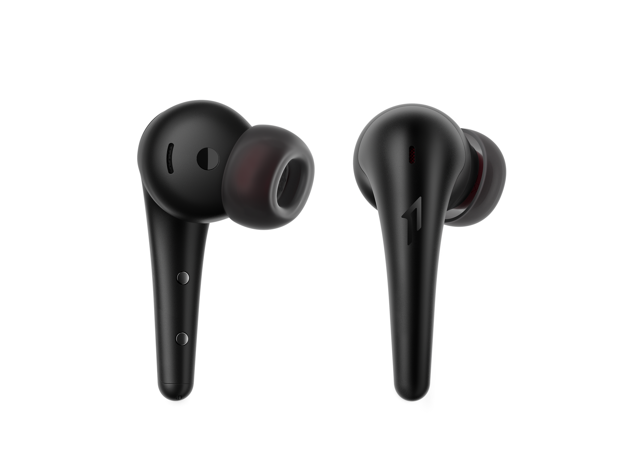 1MORE Aero אוזניות כפתור אלחוטיות TWS עם סינון רעשים אקטיבי בצבע שחור