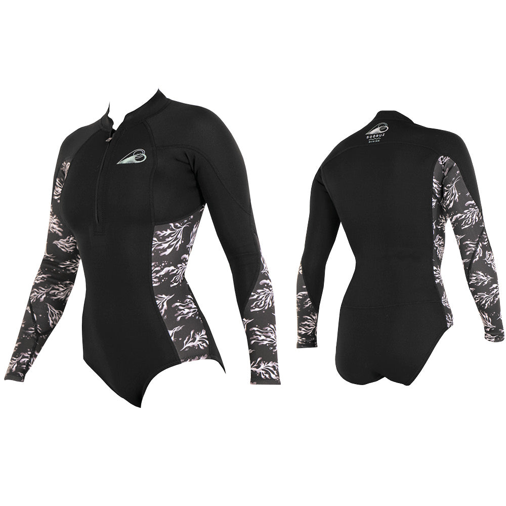 SOORUZ LS Divine Mini Zip Black חליפת גלישה לנשים 2021