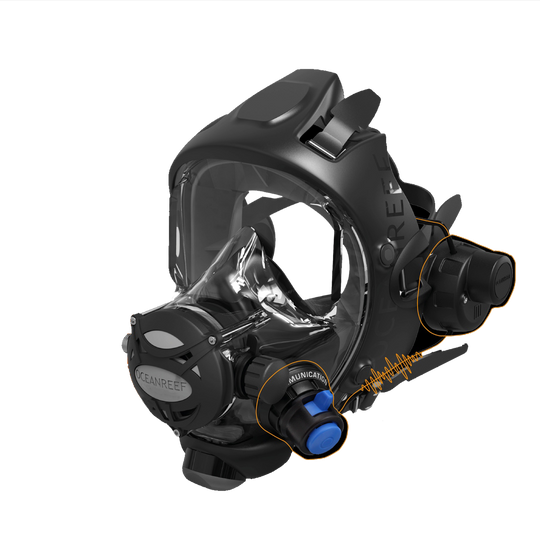 OCEAN REEF GSM Mercury מערכת תקשורת למסכת צלילה