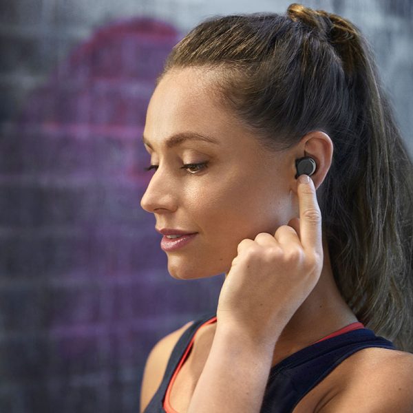 JABRA Elite 7 Active Black אוזניות ספורט אלחוטיות בצבע שחור