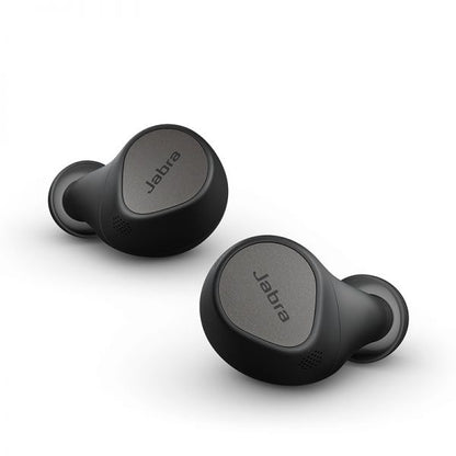 JABRA Elite 7 Pro Titanium Black אוזניות True Wireless מתקדמות בצבע אפור כהה למוזיקה ושיחות