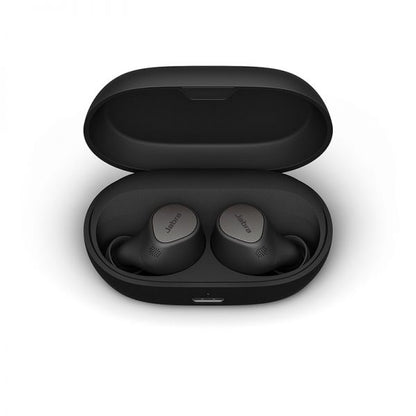 JABRA Elite 7 Pro Titanium Black אוזניות True Wireless מתקדמות בצבע אפור כהה למוזיקה ושיחות