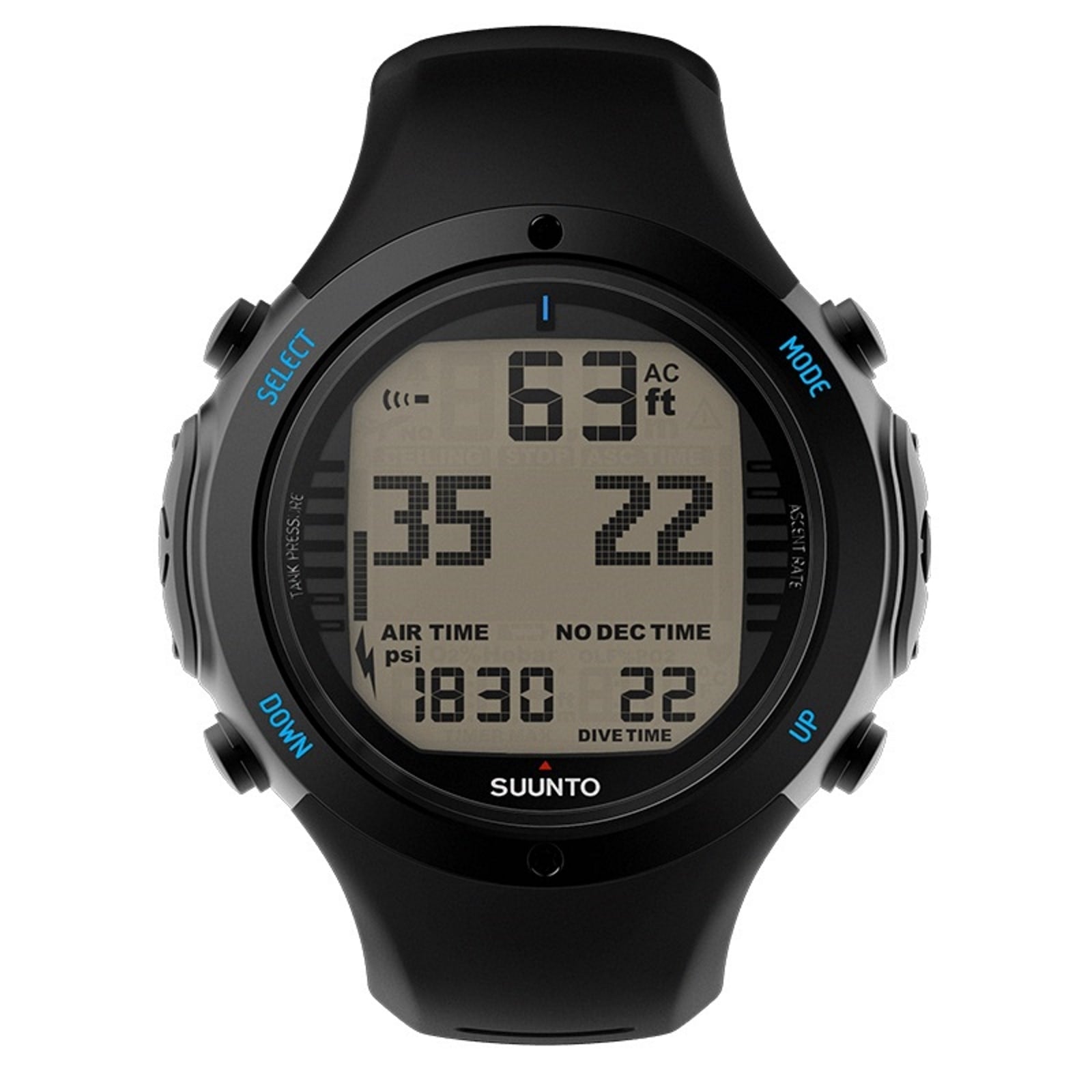 שעון צלילה סונטו SUUNTO D6i Novo - דוגית