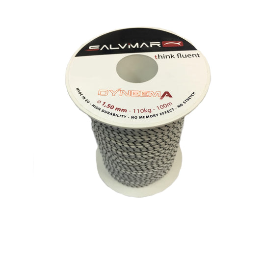 חוט דיינמה 1.5 מ"מ 120 ק"ג Salvimar Dyneema