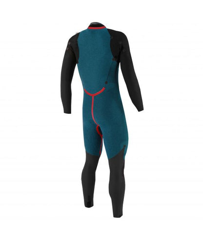 SOORUZ FIGHTER 3/2 Back-Zip Oysterprene חליפת גלישה לגברים רוכסן אחורי 2/3 מ"מ צבע אדום דגם 2022