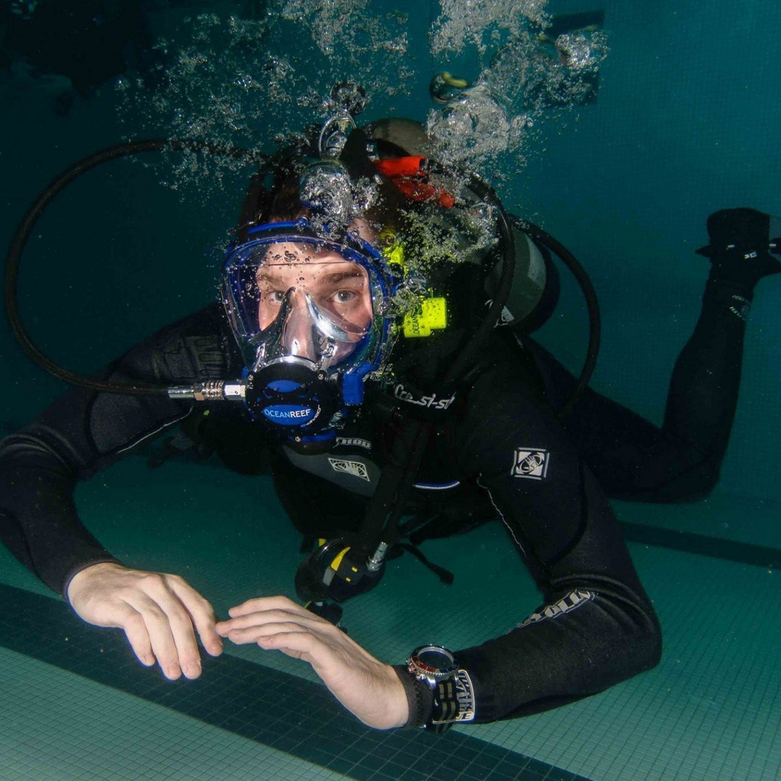 מסכת צלילה Ocean Reef GDivers Emerald Full Face - דוגית