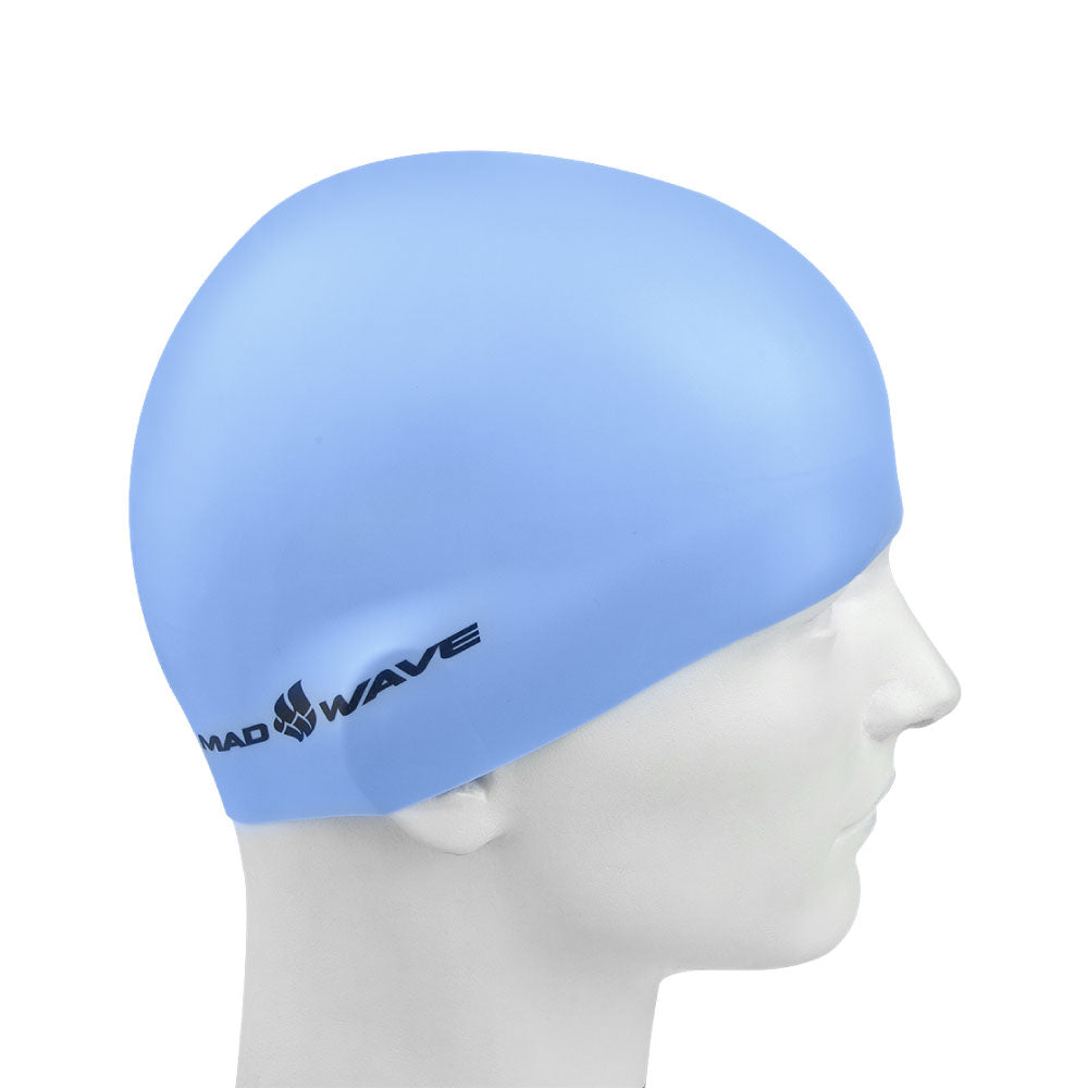 כובע שחייה Mad Wave Pastel Silicone Solid - דוגית