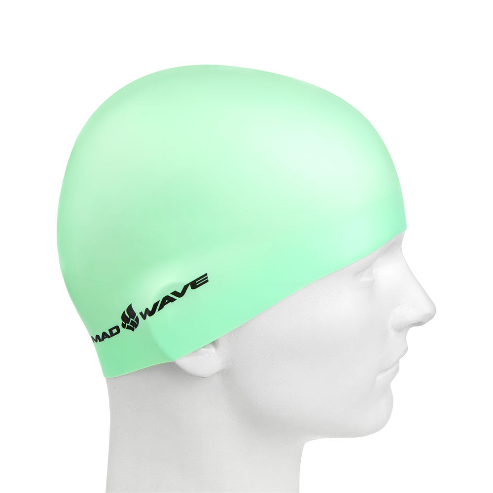 כובע שחייה Mad Wave Pastel Silicone Solid - דוגית