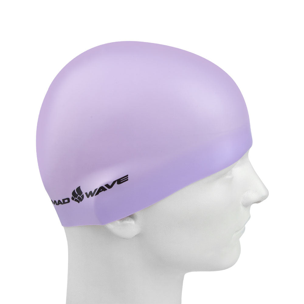 כובע שחייה Mad Wave Pastel Silicone Solid - דוגית