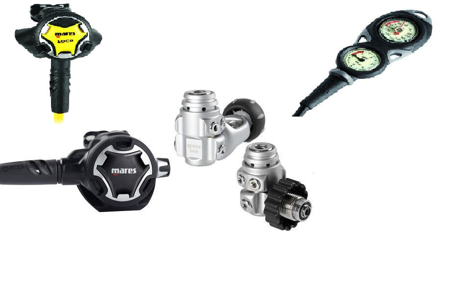 מערכת נשימה Mares Dual ADJ 62X - דוגית