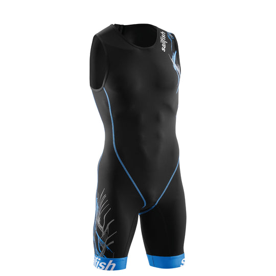 חליפת טריאתלון לגברים Trisuit Pro Team-XL
