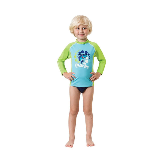 חולצת לייקרה לילדים Mares Rash Guard Boy LS