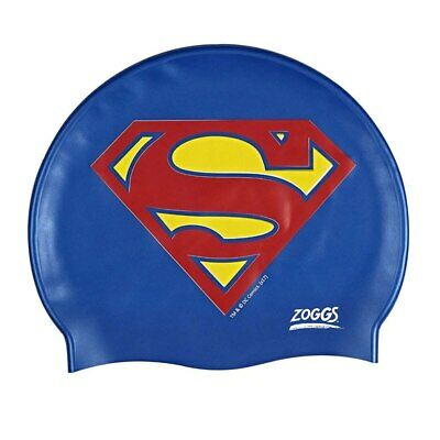 ZOGGS DC Super Heroes Junior Silicone Swim Cap כובע שחייה גיבורי על - דוגית