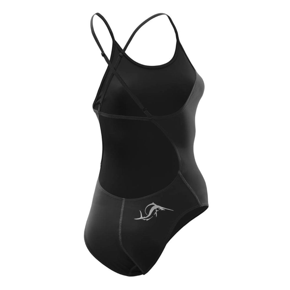 בגד ים נשים Sailfish Power Adjustable X In Black - דוגית