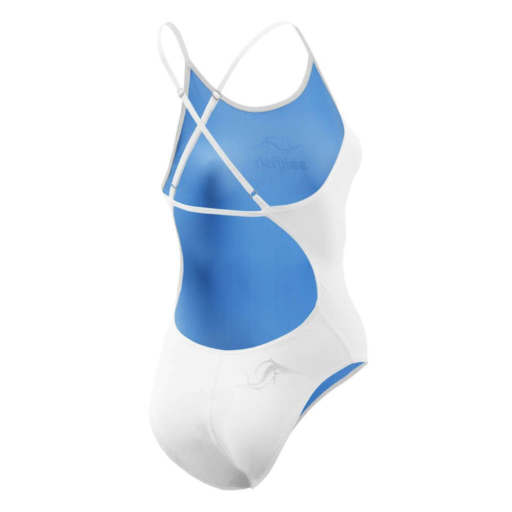 בגד ים נשים Sailfish Power Adjustable X In White - דוגית