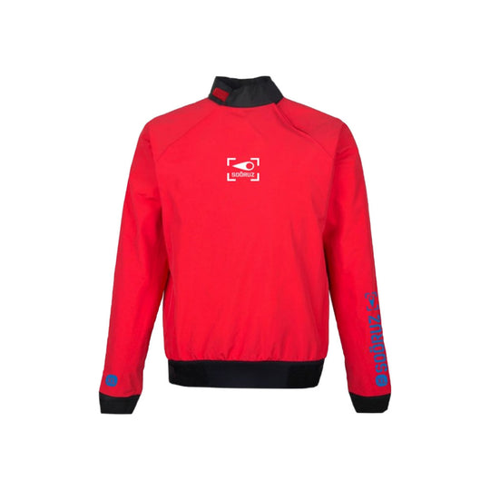 SOORUZ Sailing Jacket Windstop Red ג'קט רוח בצבע אדום לגברים