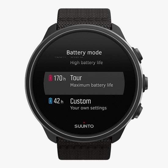 שעון כושר -   SUUNTO 9 Baro Charcoal Black Titanium - דוגית