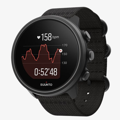 שעון כושר -   SUUNTO 9 Baro Charcoal Black Titanium - דוגית