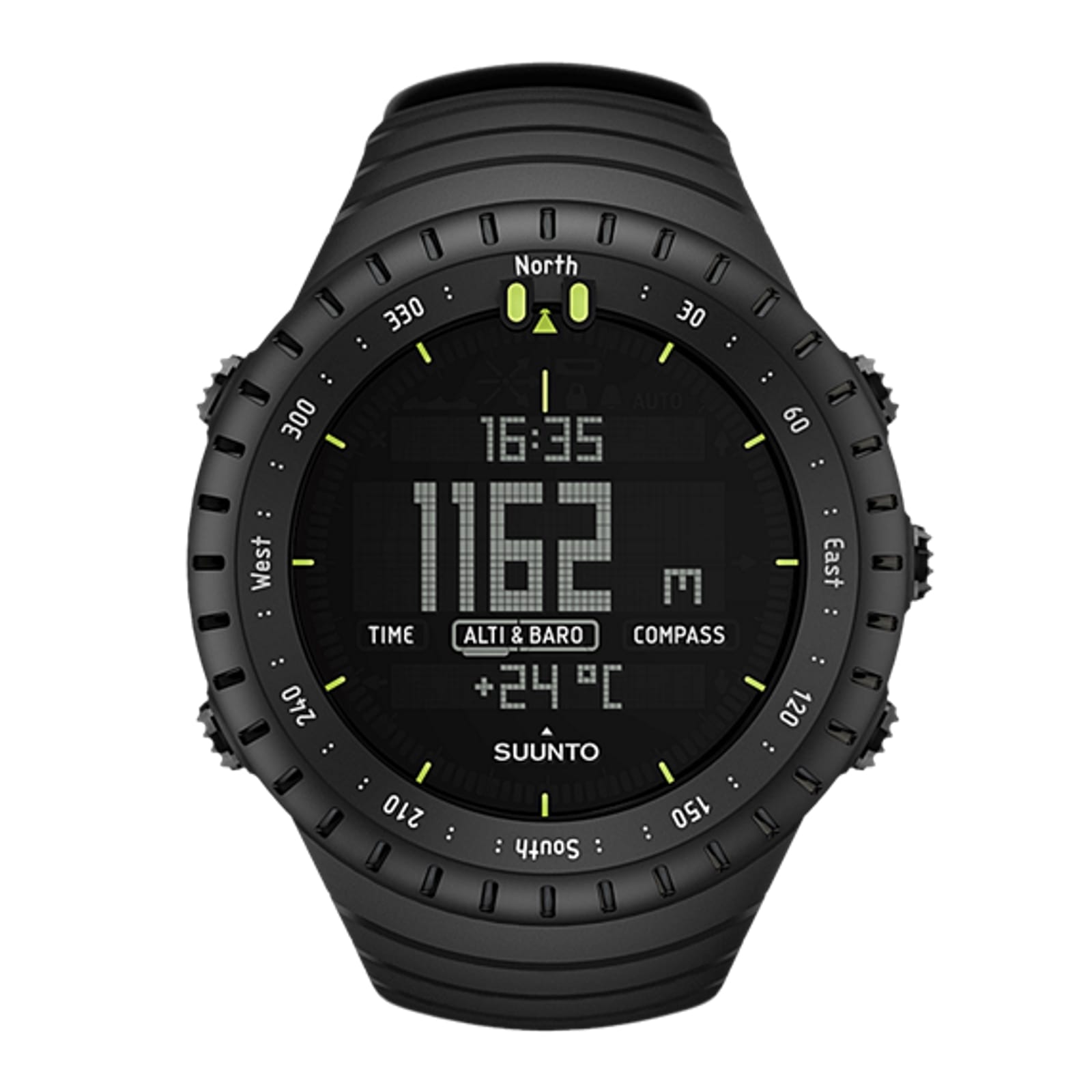 שעון שטח סונטו Suunto Core -All Black - דוגית